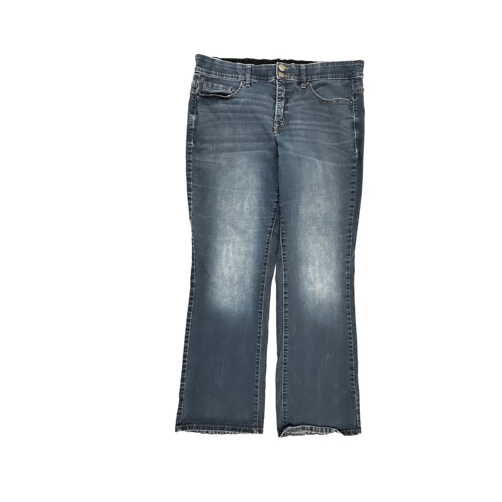 Terra &‎ Sky Bootcut Women's size 18W Dark Wash Blue Denim Jeans